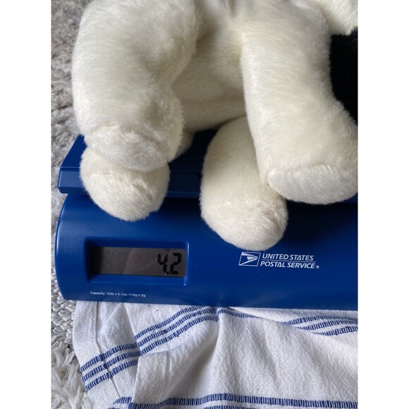 Unipak Design PUG Puppy Dog, Cream Black, Plush Stuffed Animal, 8” - Picture 7 of 7